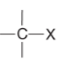 <p>carbon bonded to a halogen </p>