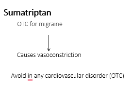 <p><span>Vasoconstriction to relieve symptoms of migraines caused by vasodilation.</span></p><p></p>