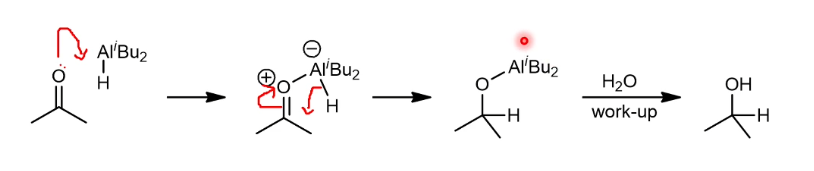 <p>It must first coordinate to the carbonyl to make it sp<sup>3</sup> hybridised and -vely charged to transfer the hydride.</p>