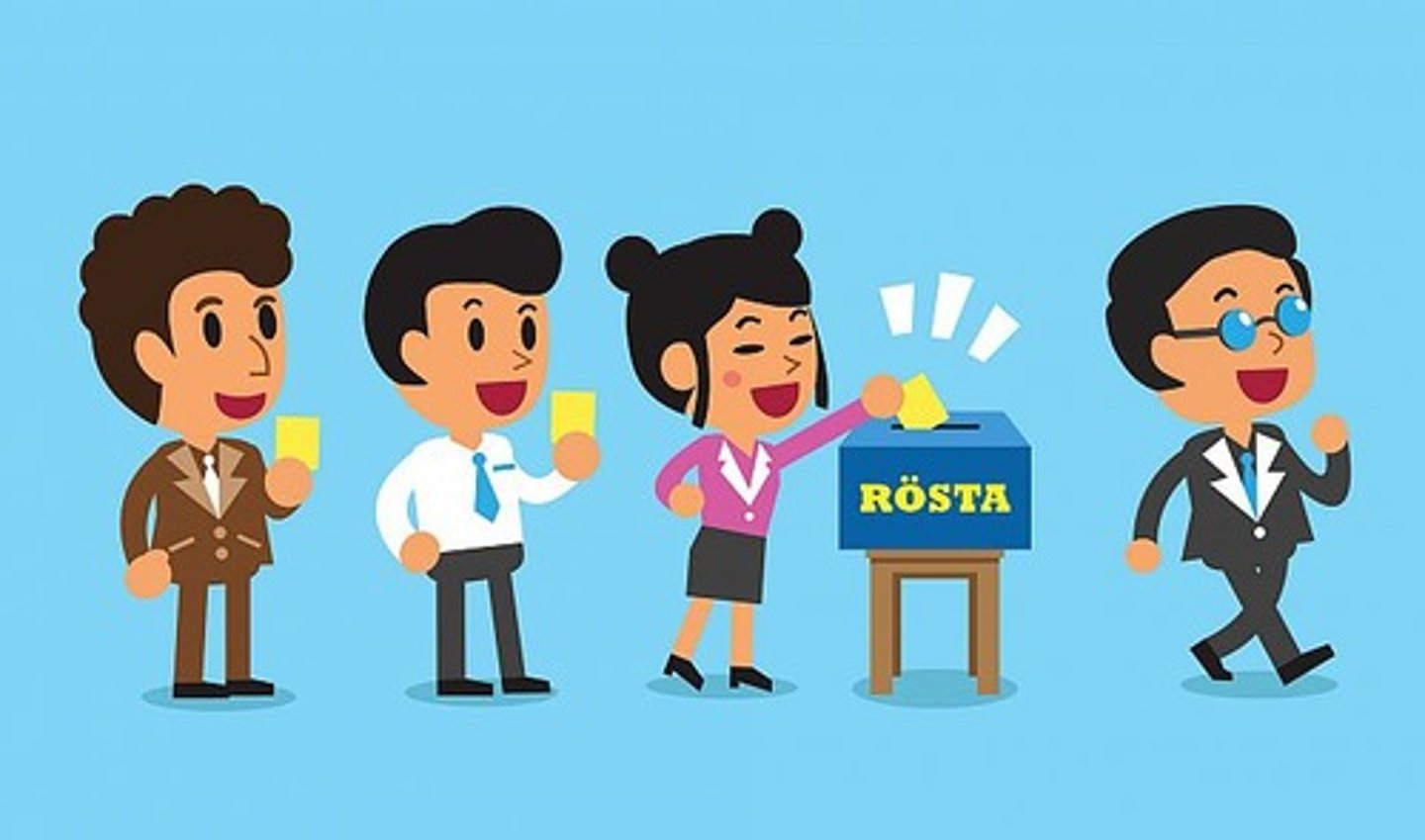 <p>ett system där folket styr genom val av partier eller företrädare med beslutanderätt.</p>