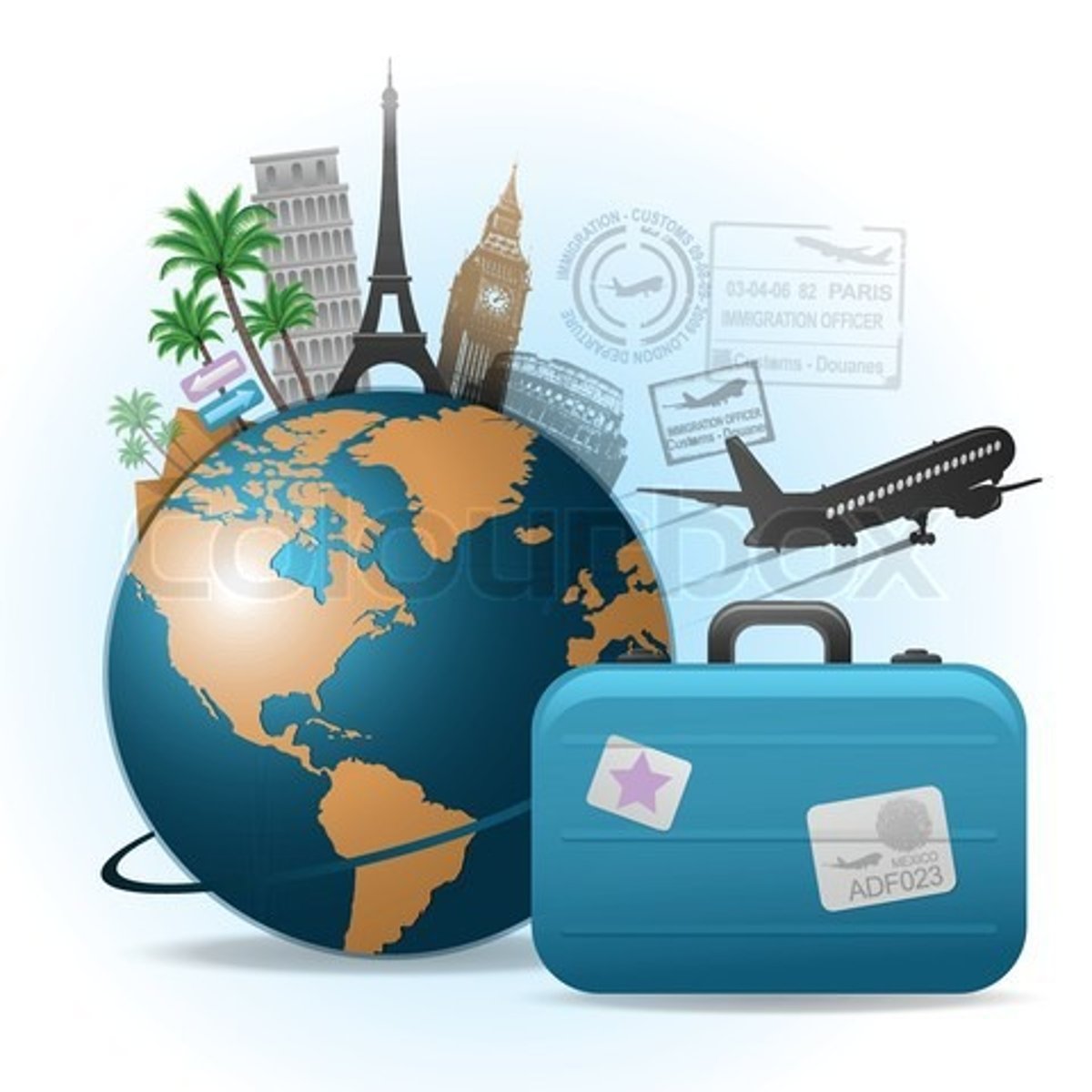 <p>a strong desire to travel</p>