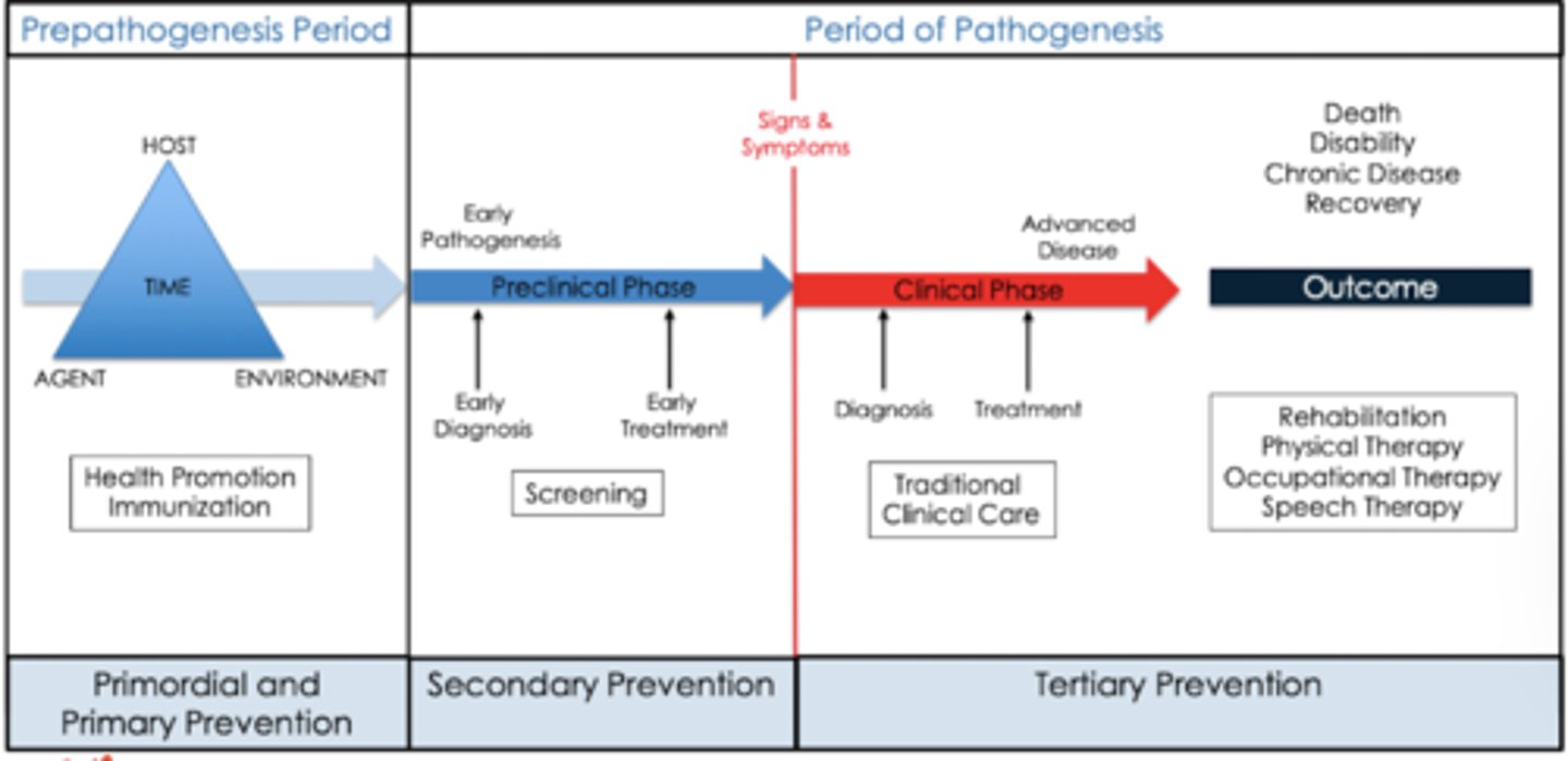 <p>To complete the clinical picture of chronic diseases and describe their natural history</p>