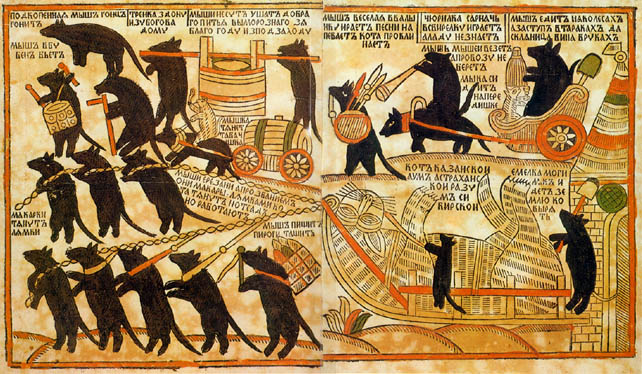 <p>Mice Burying the Cat</p>