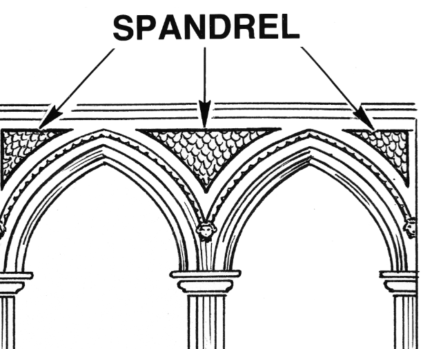 <p>Spandrel</p>