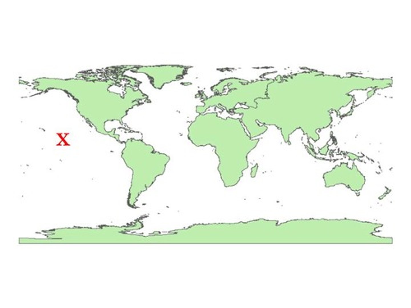 <p>Left of South America</p>