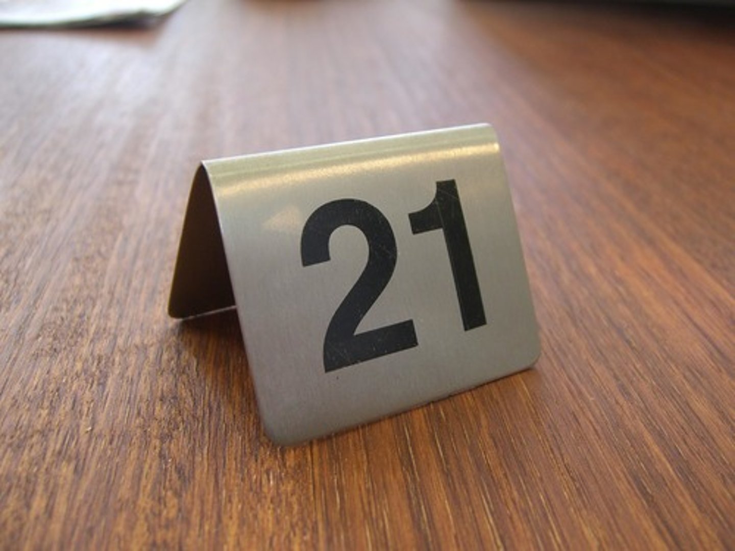 <p>Twenty-one</p>