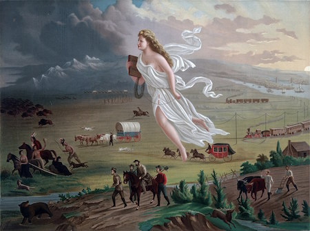 <p>11th president. Congressional backer of Jackson = Young Hickory</p><p>Election of 1844: 1st dark horse candidate (not even considered presidential candidate when democrats met for convention)</p><p>Polk’s Campaign Promises</p><p>Manifest Destiny- belief that US was divinely driven to expand west and rule from sea to shining sea. Represented Polk’s presidency and prevailing attitude in America. Creation of national identity Justified and fueled US territorial and cultural expansion across North America</p><ul><li><p>Slogan- “Fifty-four Forty or fight” (currently jointly occupied with Britain. Wanted to claim entire oregon territory up to 54 40 line)</p></li><li><p>Annexation of Texas</p></li><li><p>Purchase of California</p></li></ul><p>Other promises-</p><ul><li><p>Independent treasury system</p></li><li><p>lower tariff</p></li><li><p>Only one term</p></li></ul><p></p>