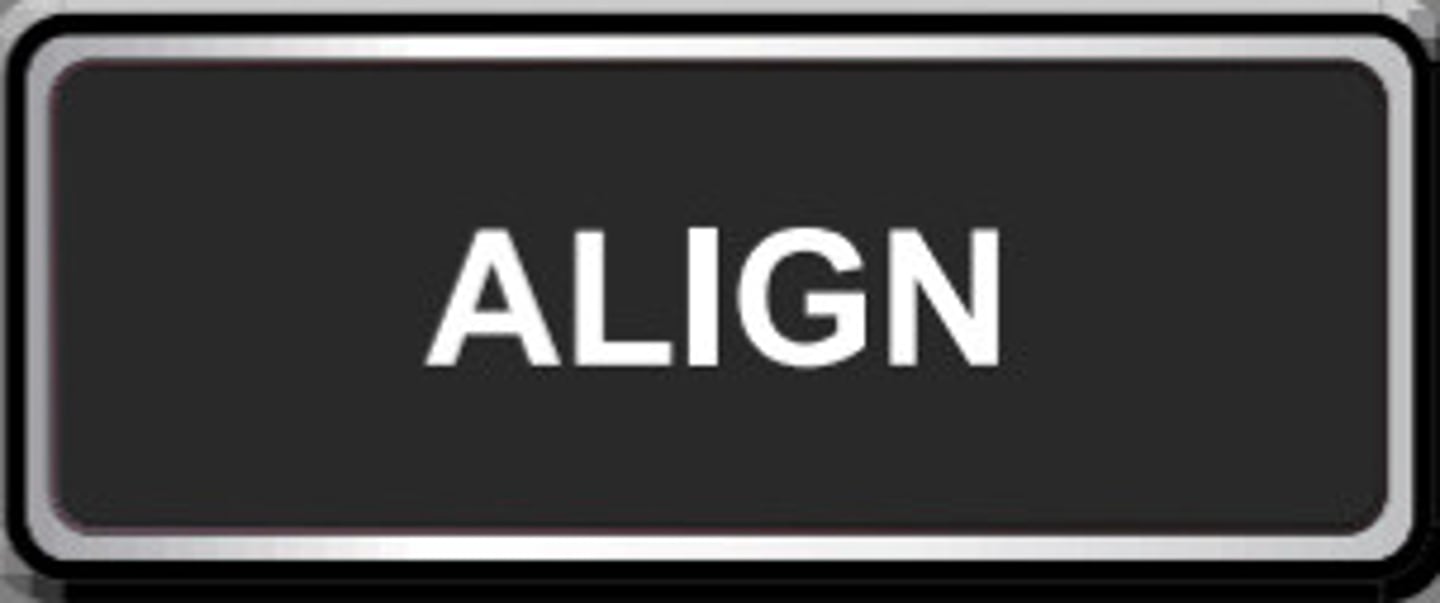 <p>The ALIGN light illuminates steady when the respective IRS is operating in either the:</p><p>• ALIGN mode,</p><p>• initial ATT mode, or</p><p>• shutdown cycle</p>