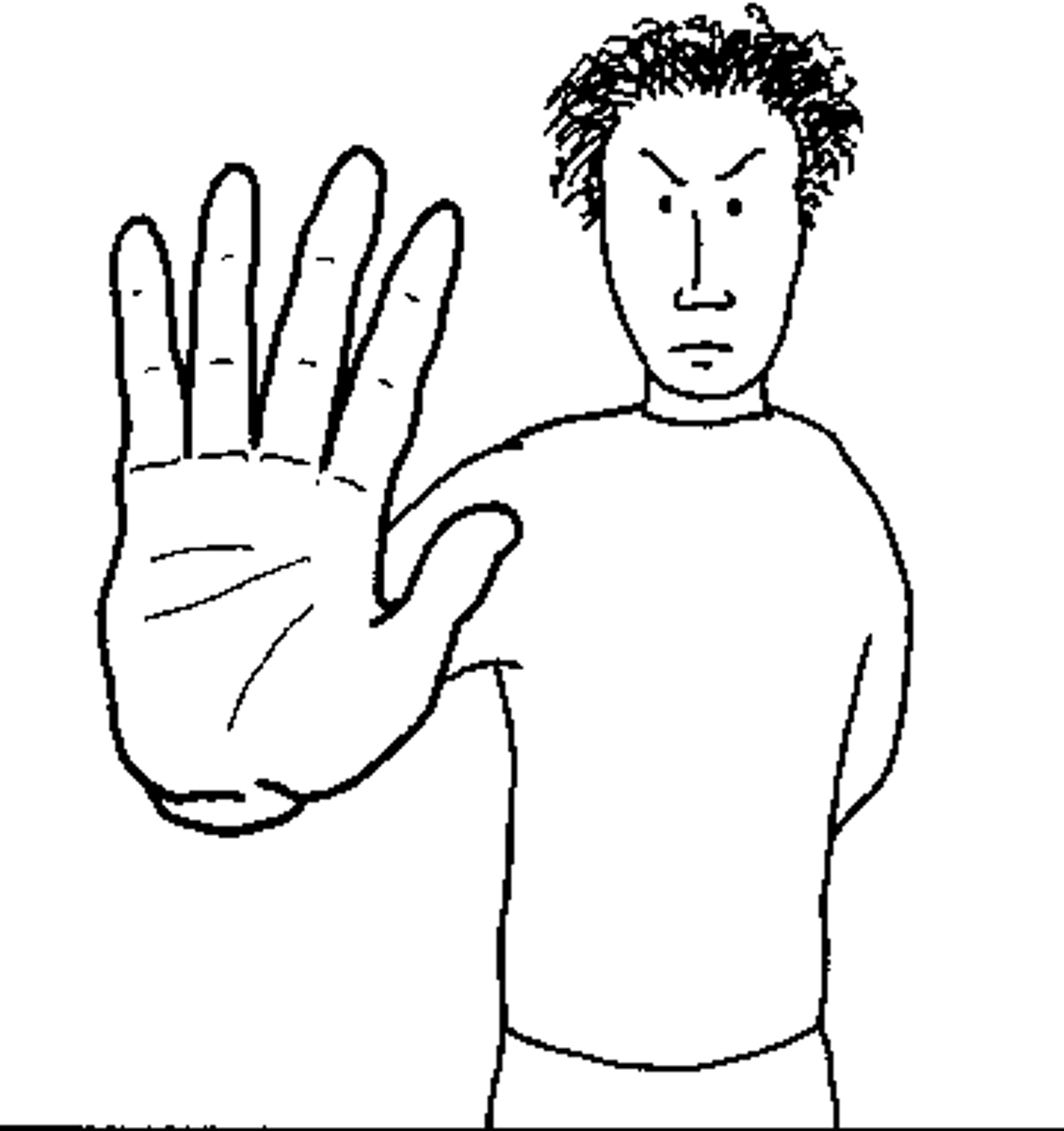 <p>(v.) to make impossible, prevent, shut out</p>