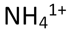 <p>NH4+ 1 Charge</p>