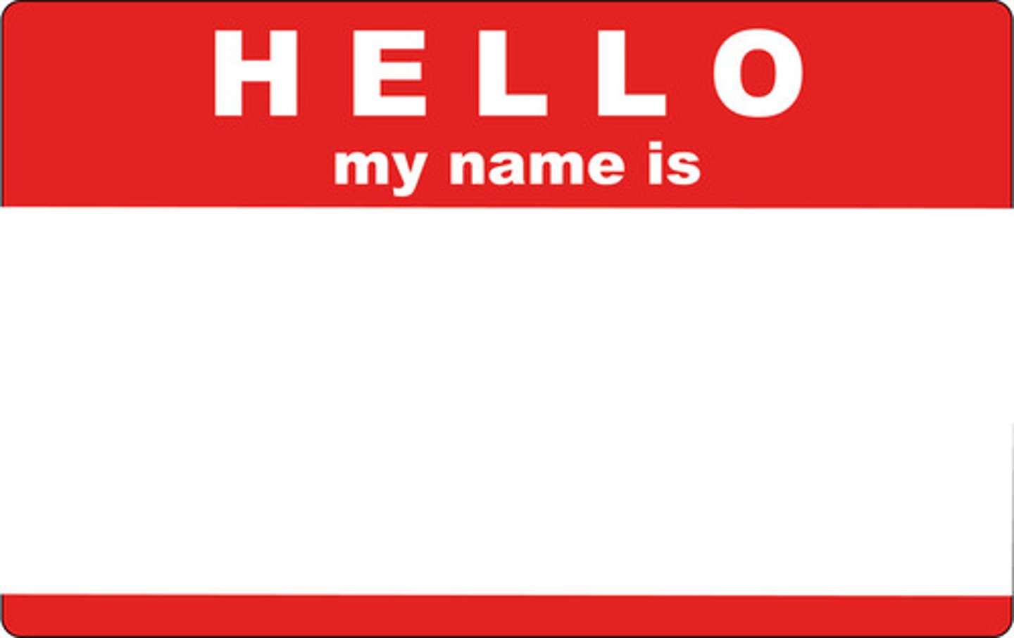 <p>My name is</p>