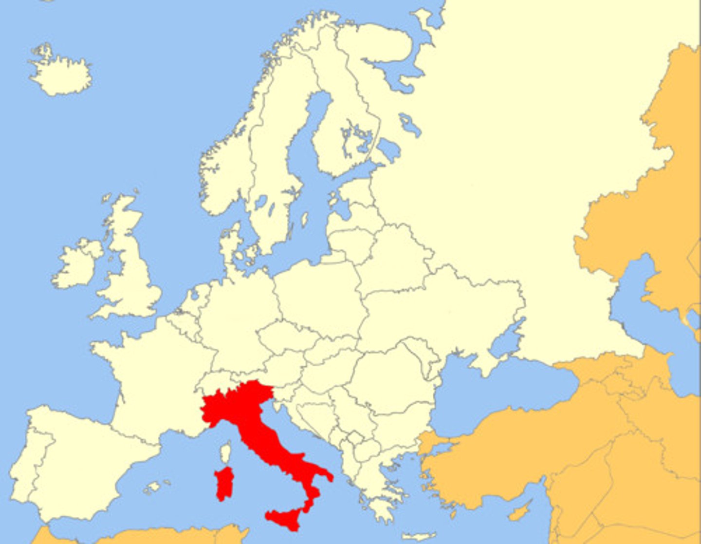 <p>Italy</p>