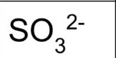 <p>SO32-</p>