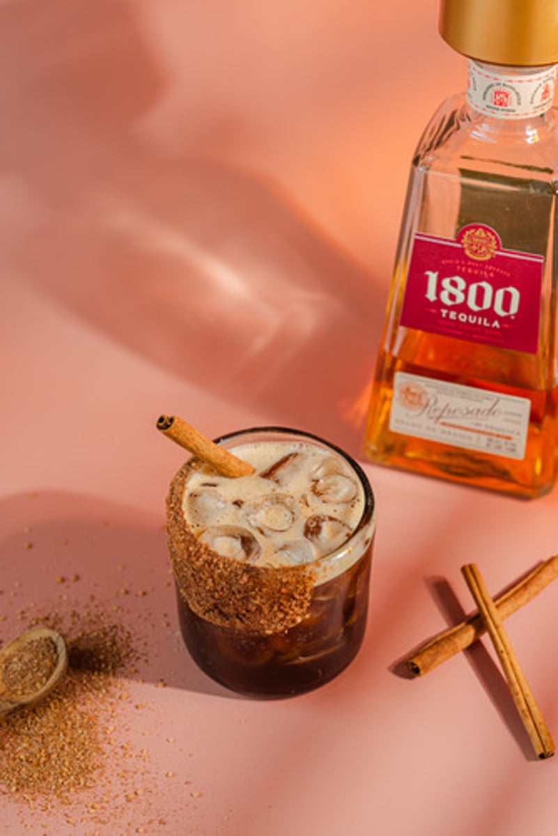<p>Carajillo</p><p>- Licor 43</p><p>- Borghetti Espresso liqueur</p><p>- 1800 Reposado tequila</p><p>- Espresso mix</p><p>Garnish: Chocolate spiced salt rim, cinnamon stick</p><p>Flavor profile: Bold and boozy</p><p>Selling description: This is a bold and boozy coffee forward dessert style cocktail.</p>