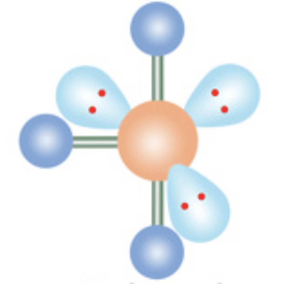 <p>6 electrons; 3 lone pairs</p>