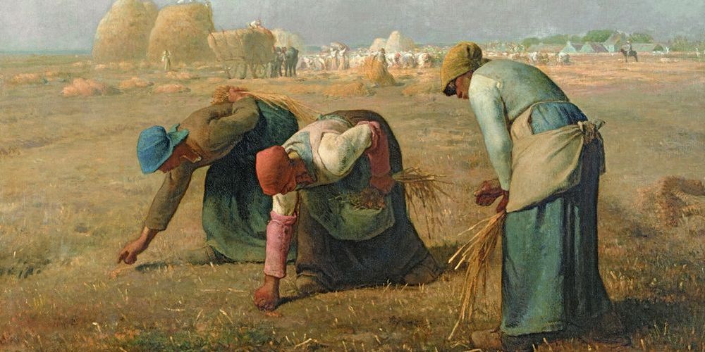 <p>the Gleaners, 1857</p>