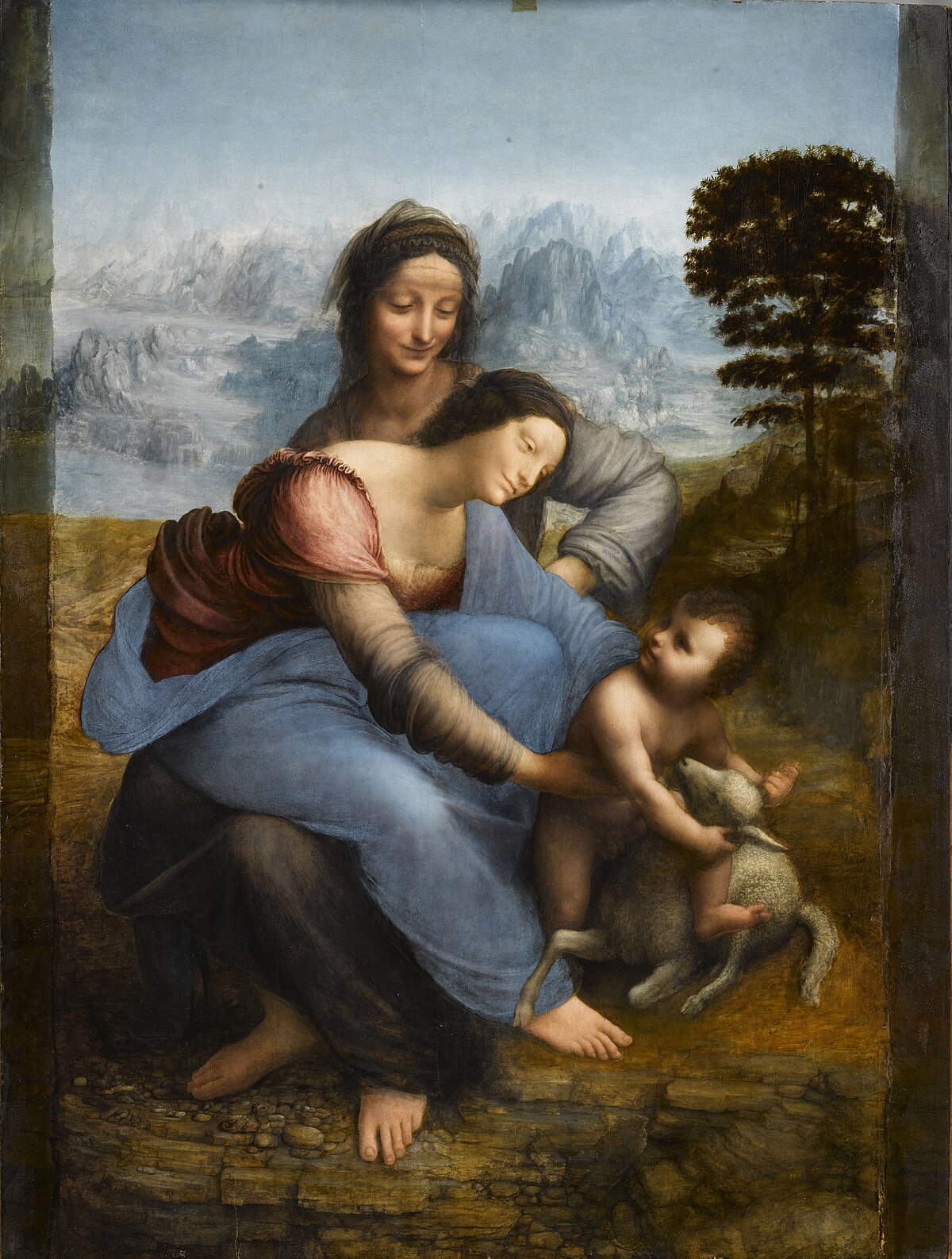 <p>Madonna, Child, and St. Anne:</p>