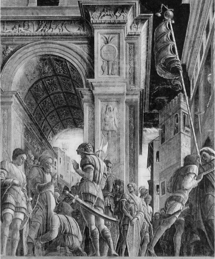 St. James led to Execution, 1451. Andrea Mantegna