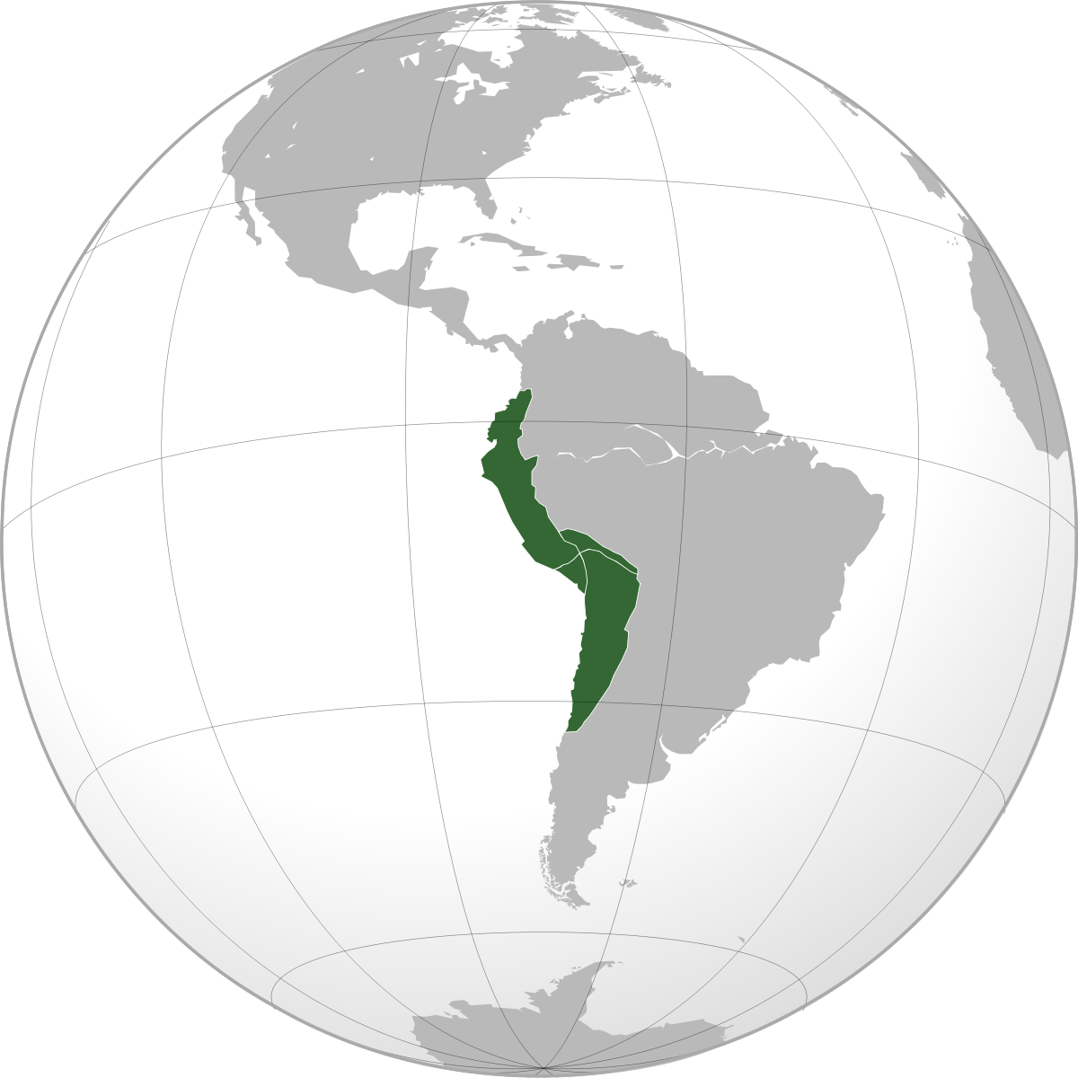 An empire that was split into 4 provinces, each with its own governor and bureaucracy, and extended from present-day Ecuador in the north to present-day Chile in the south. Conquered people were subjected to the mit'a system, constructed many roads, believed in the Temple of te Sun and some animism, and developed quipu system and waru waru technique.
LO 1.9) This empire developed and maintained power over time by the construction of massive roadways like the Carpa Nan and bridges that could be used by the government and military for easy access across a mountainous region.