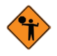 <p>what does this highway construction/maintenance sign indicate?</p>