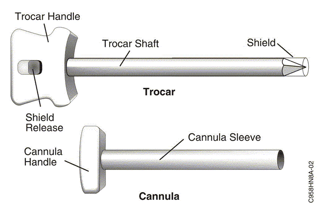 <p>Tracor and cannula</p>