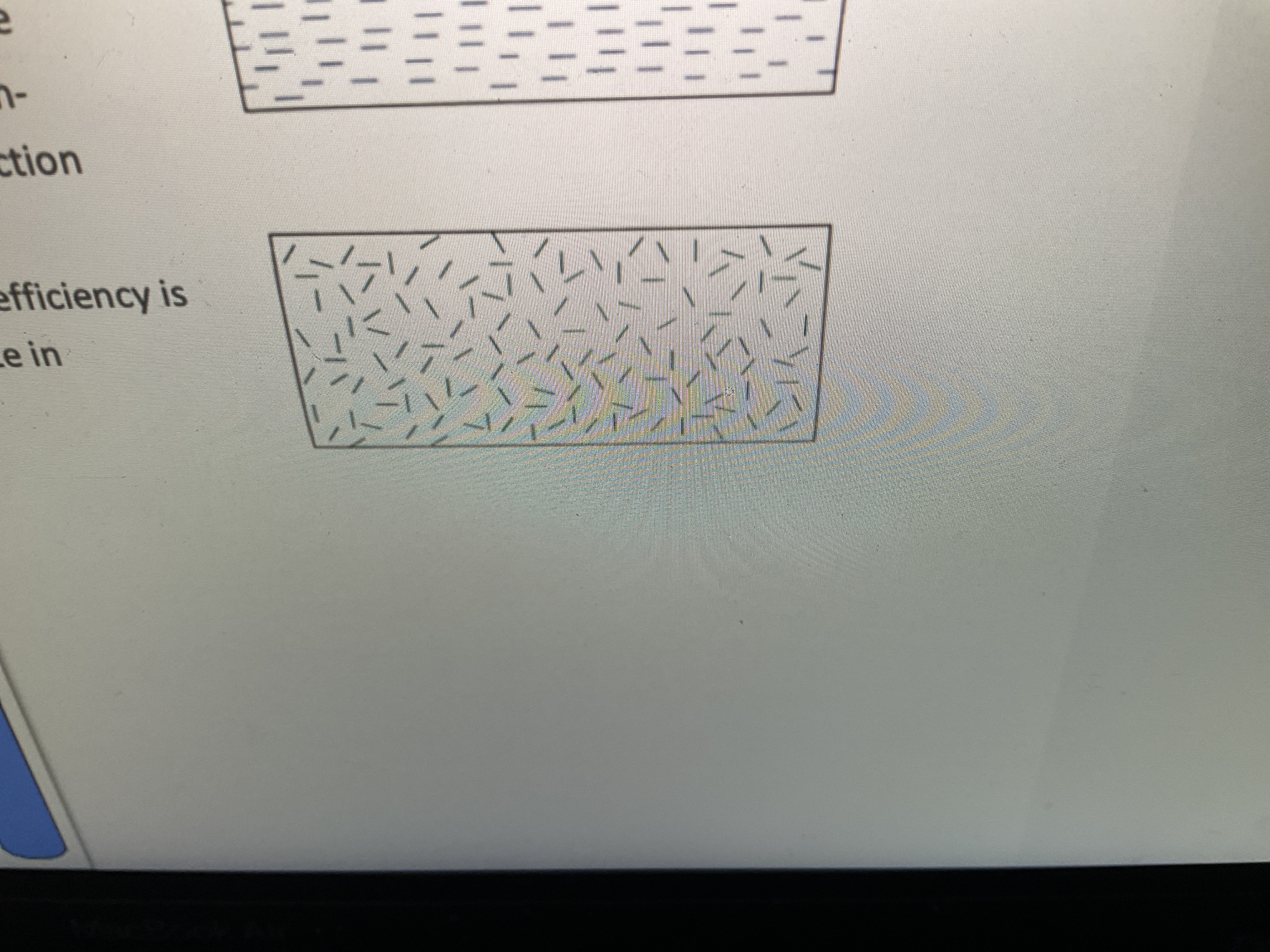 <ul><li><p>Isotropic!!! Reinforcement efficiency is 1/5 of an aligned composite in longitudinal direction</p></li></ul>