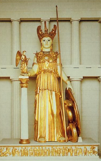 <p>atena partenos - fidias</p>