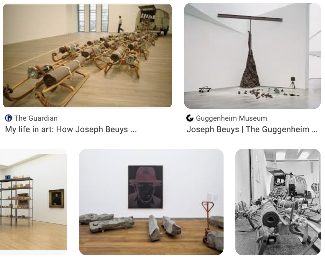 <p><strong>Joseph Beuys </strong>[Germany]</p>