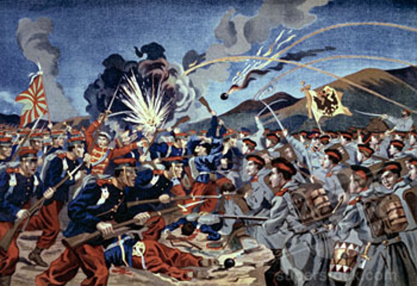 <p>Ending in a Japanese victory, this war established Japan as a formidable military competitor in East Asia and precipitated the Russian Revolution of 1905.</p>