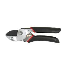 <p><span>&nbsp;Pruning tool with a single cutting blade that closes against a flat anvil.</span></p>