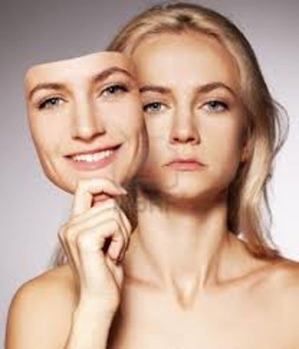 <p>giving an appearance that is not true</p><p>/lừa dối/</p><p>= misleading /gây hiểu lầm/, dishonest /gian dối/</p><p>&gt;&lt; honest /thật thà/, truthful /thật lòng/</p>