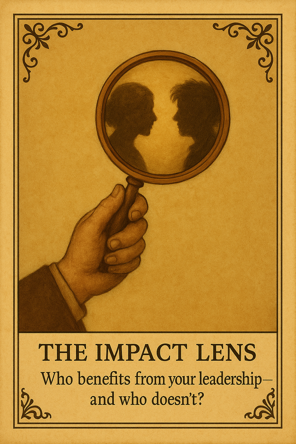 <p>Who benefits from your leadership and who doesn’t?</p>