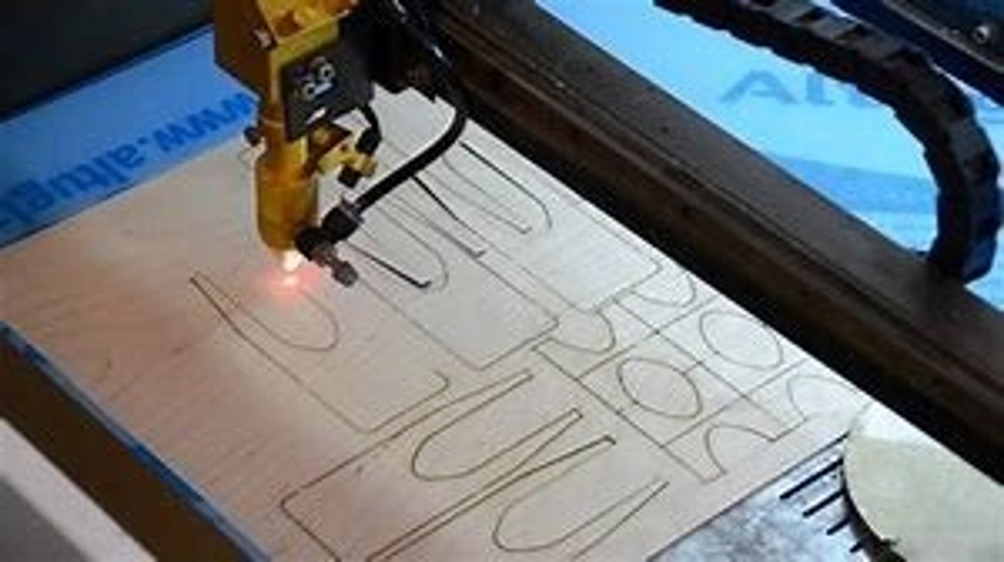 <p>for prototype construction or small-scale production. it can cut, engrave, carve, and perforate paper and boards. 2D drawings can be easily downloaded to a laser cutter.</p>