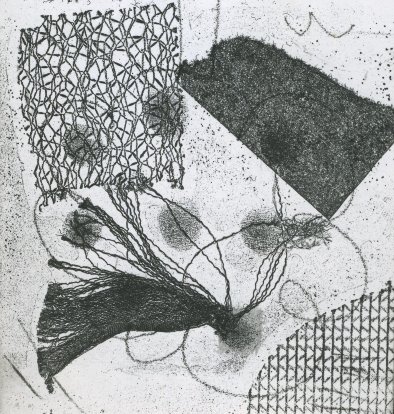 <p>Intaglio etching technique that involves specialized etching ground containing tallow that prevents it from hardening. Drawing on paper placed over this ground lifts the ground, transferring the drawing design to the plate, and allowing the print to resemble a chalk or pencil drawing. Softer lines.</p>
