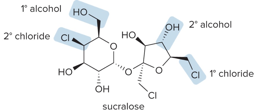 <p>Classified by the carbon to which they are bonded</p>