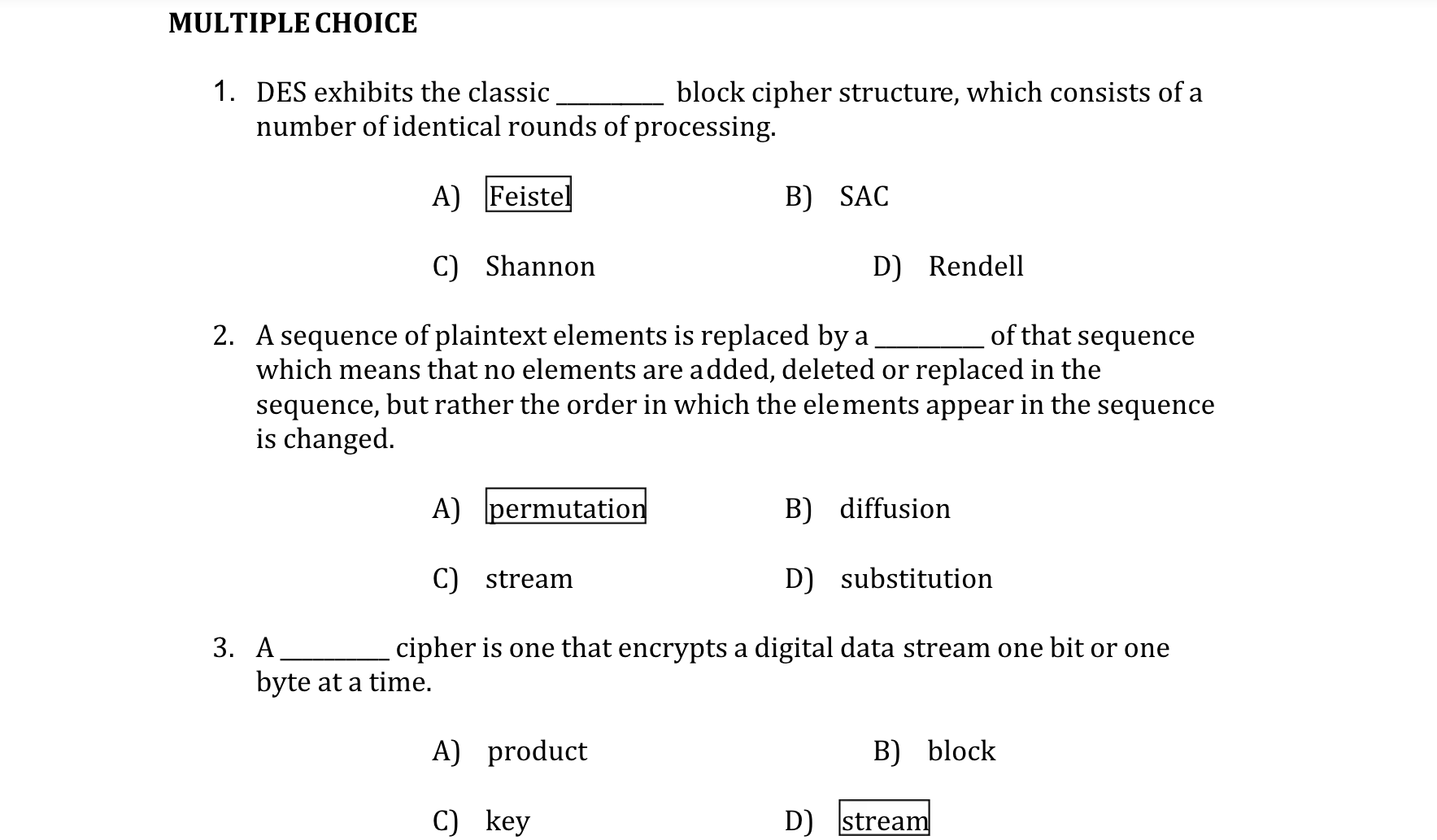 <p>This uploaded document unlocks a page to view whenever you watch an ad. (It has MCQ and T/F questions)</p>