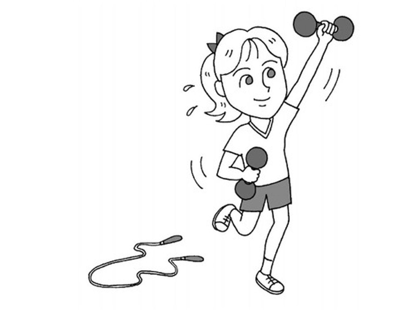 <p>to do physical exercises</p>