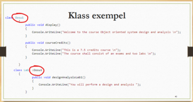 <p>Programkod som består av klasser och objekt, där varje objekt är en instans av en klass (eller en mall)</p>