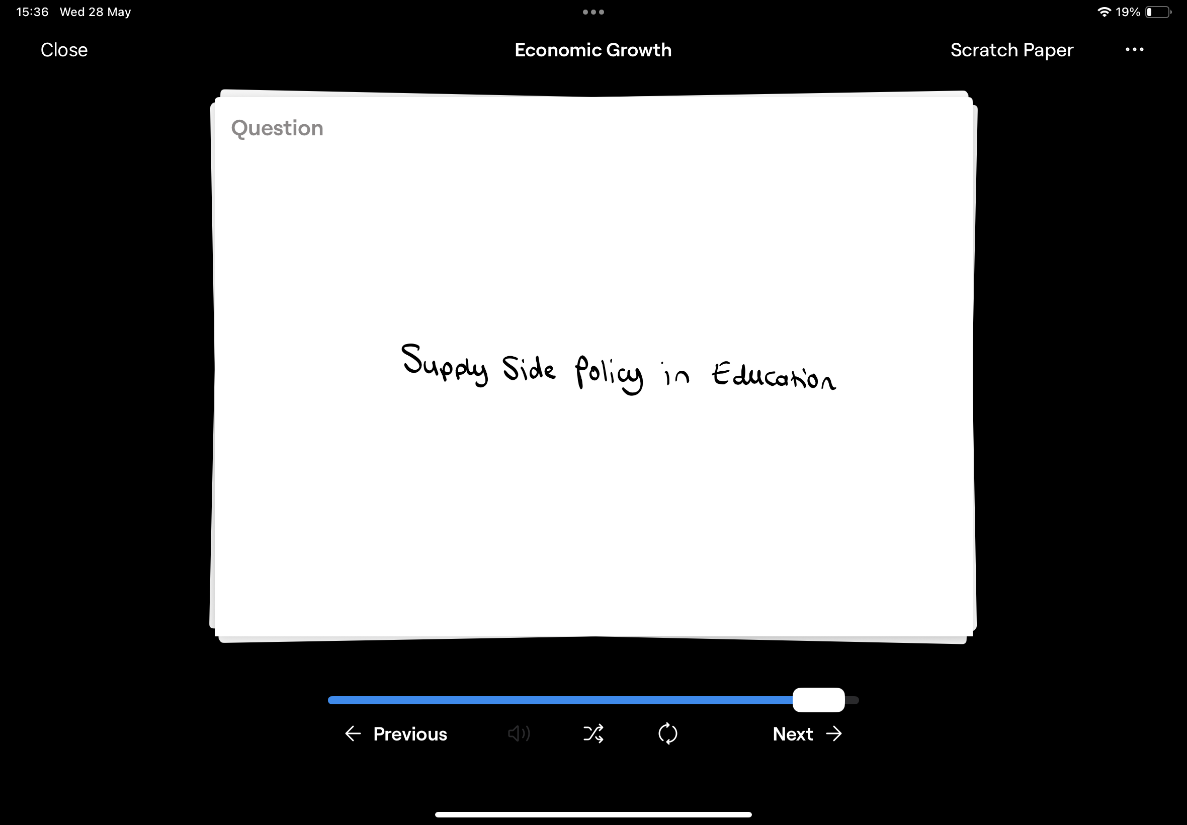 <p>How is Supply Side Policy used in Education?</p>