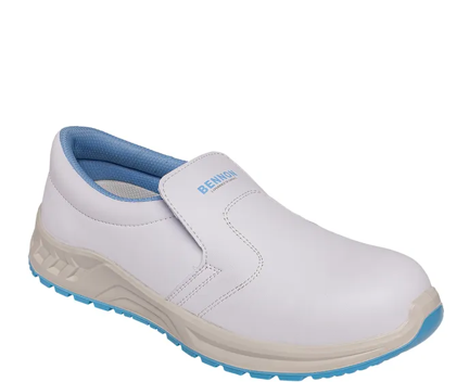 <p>Footwear that fully covers the foot to protect against spills, chemicals, and sharp objects.</p>