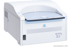 <p>In computed radiography, once the image has been transferred onto the computer screen, the IP is automatically cleaned by a high-intensity bright white light source. Then .. </p>