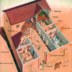 family unit headed by a patriarch OR the patriarch's greeting room