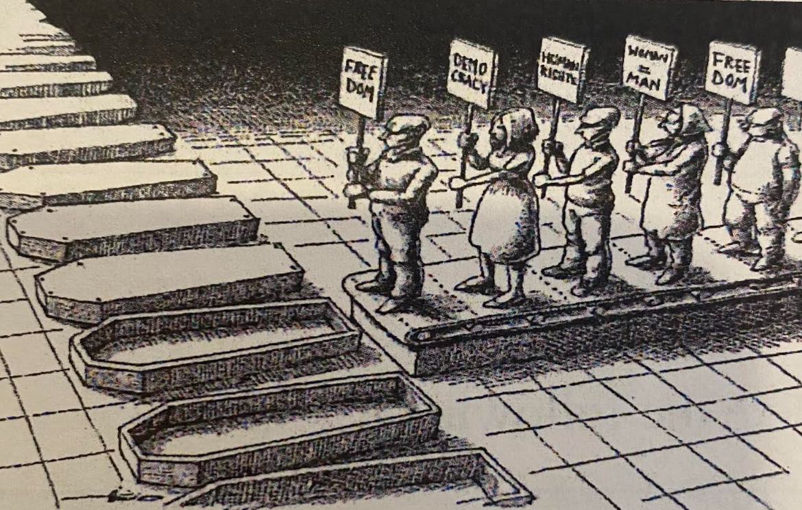 <p>(U2 L2: Tracking Human Rights) Reflection: Political Cartoon Analysis</p>