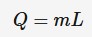 <p><span>The amount of energy required to change the phase of 1 kg of a substance at constant temperature.</span></p><ul><li><p><span>During a phase change, the equation for specific heat capacity does not apply, as there is no change in temperature.</span></p></li><li><p><span>specific latent heat of fusion = solid to liquid</span></p></li><li><p><span>specific latent heat of vaporization = liquid to gas</span></p></li><li><p><span>Q = energy (J)</span></p></li><li><p><span>m = mass of substance heated (kg)</span></p></li><li><p><span>L = specific latent heat of fusion or vaporization (J*kg^-1)</span><br></p></li></ul><p></p>