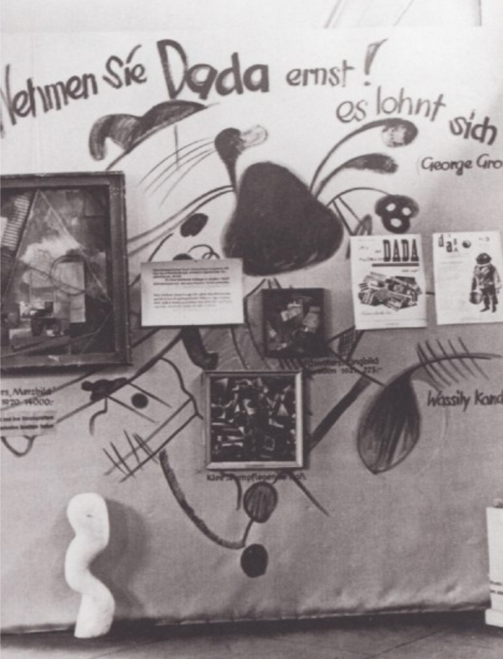 <p>The Degenerate Art Exhibition, WWII era</p>