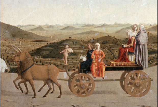 <p>Allegorical Triumphs, Battista</p>