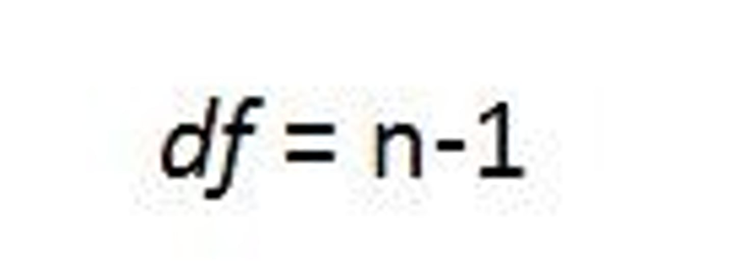 <p>the values that are "free to be unknown"</p><p>(df = n-1 )</p><p>df for a 2x2 is always "1"</p>