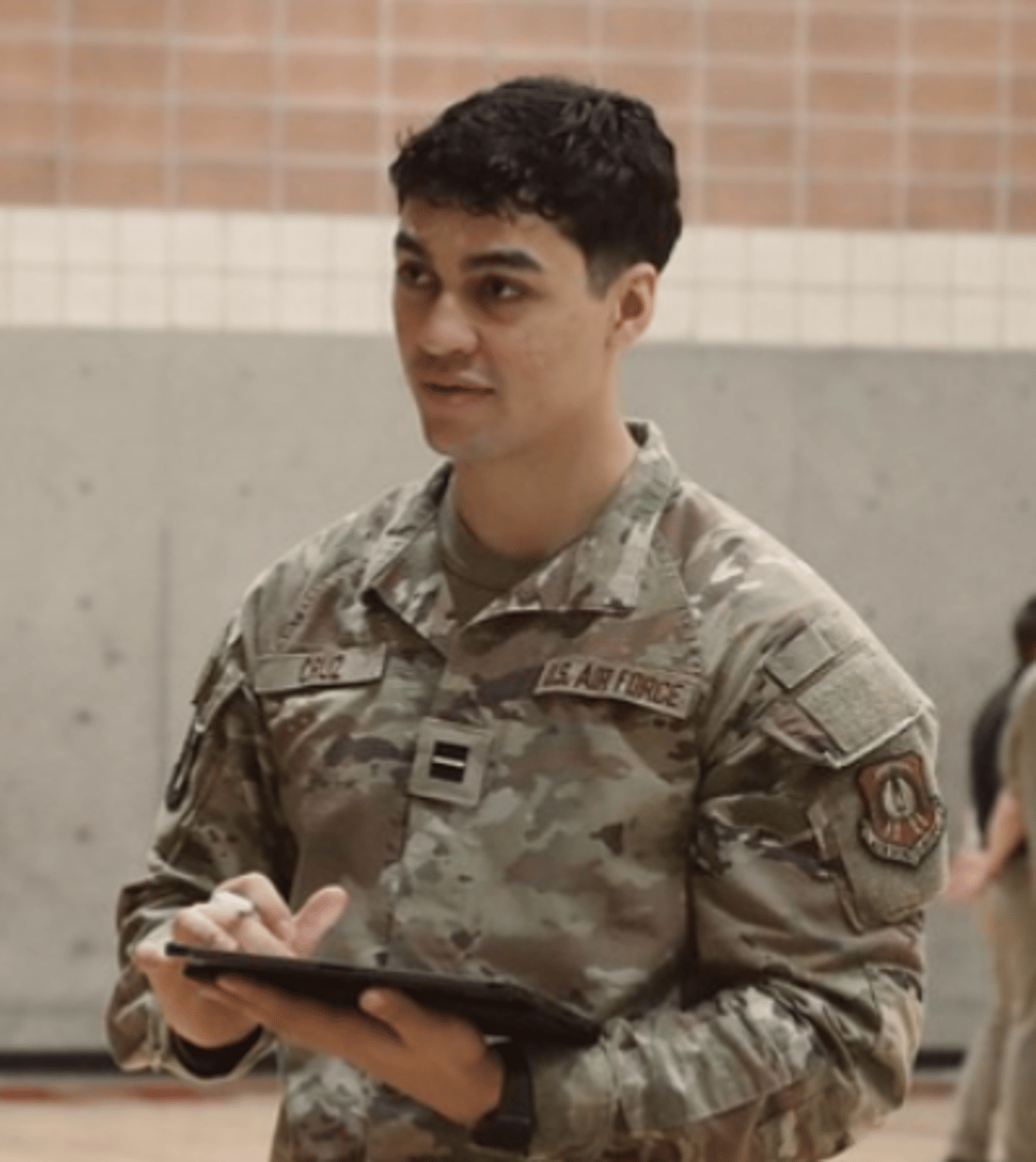 <p>Cadet First Lieutenant Matthew J. Cruz</p>