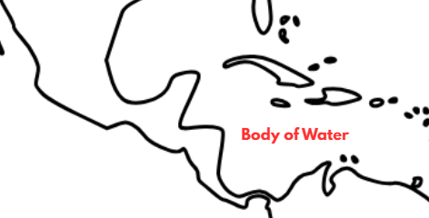 <p>What is the body of water?</p>