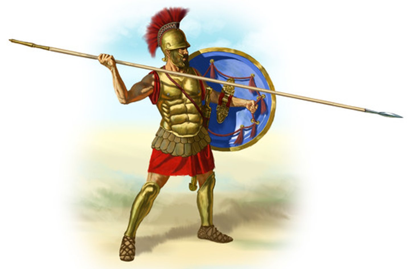 <p>The Basic infantry type used in southern Greece in the 7th to 4th century BC. The infantryman was heavily protected in bronze armour and used spears, swords and knifes as there main armaments. These infantry were fought mainly in the phalanx formation, which had a huge defensive and offensive ability in combat. The disadvantage of being a hoplite was you were slow moving, so you were vulnerable to missile and flanking cavalry attacks.</p>